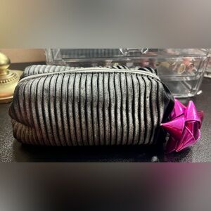 MAC Black and Pink Women's Cosmetic Bag/ FREE W/ ANY $40 purchase!